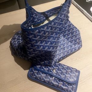 Goyard Boheme Hobo bag in blue